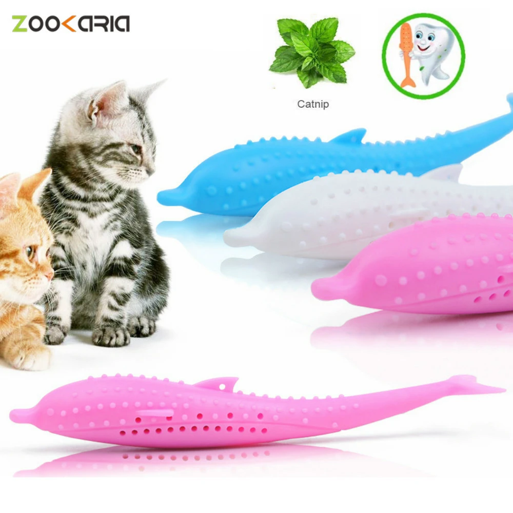 silicone cat toy