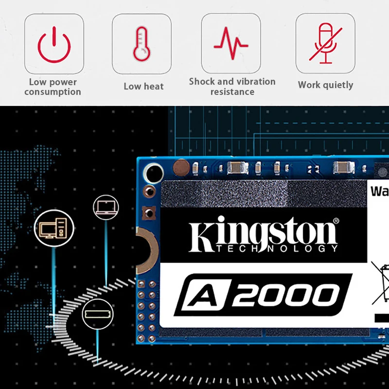 Kingston NV2 SSD 1TB 2TB 4TB 250GB 500GB NVMe PCIe Gen 4.0x4 Solid State  Drive M.2 2280 Internal SSD nvme m2 for Desktop Laptop - AliExpress