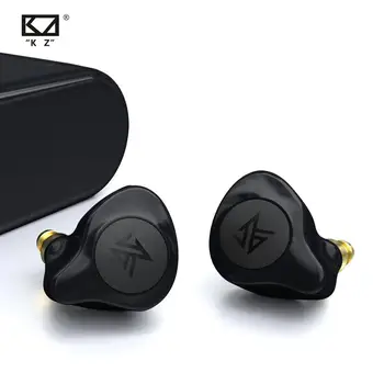 

KZ S2 TWS Hybrid 1BA+1DD In Ear Monitor Bluetooth V5.0 Wireless earphone AAC Support for HQ AudioAnd CVC Noise Isolating earbud