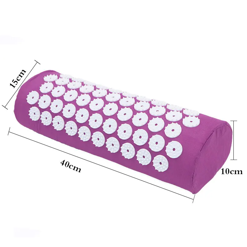 Acupressure Massager Mat Pillow with Needles Head Neck Back Foot Massage Acupuncture Spike Yoga Relieve Pain 3
