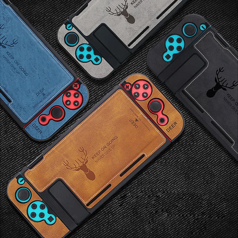 

Nintend Switch Console Accessories Protective Case Joy-Con Fabric Cloth Case Back Protective Cover Shell Game Accessories for NS