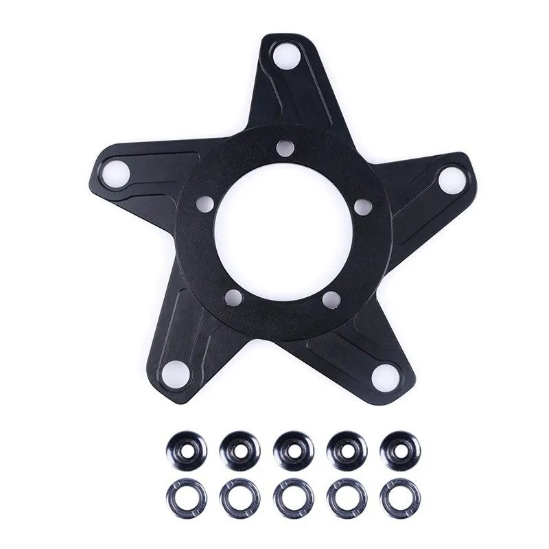 104BCD Chain Ring Spider For Bafang BBS01 BBS02 eBike Mid Crank Drive Motor 130BCD Adapter | Спорт и развлечения
