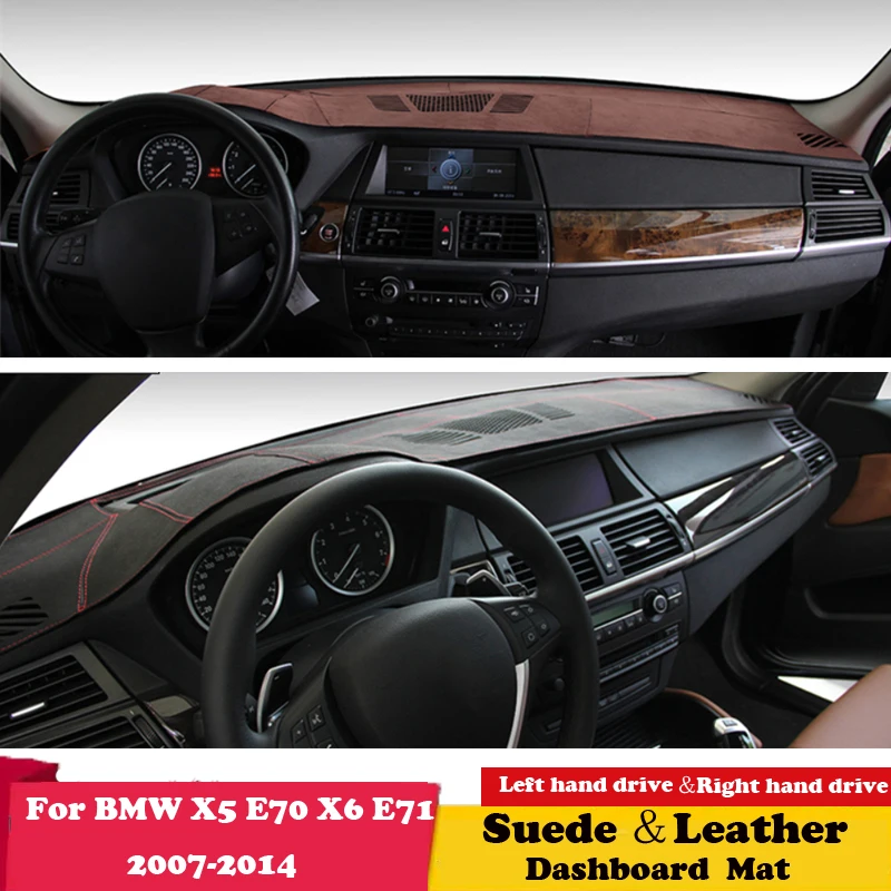 

Кожаный коврик для приборной панели, для BMW X5 E70 X6 E71 2007-2014