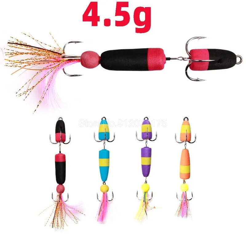 1 шт. искусственная рыболовная приманка Мягкая из пены | Спорт и развлечения