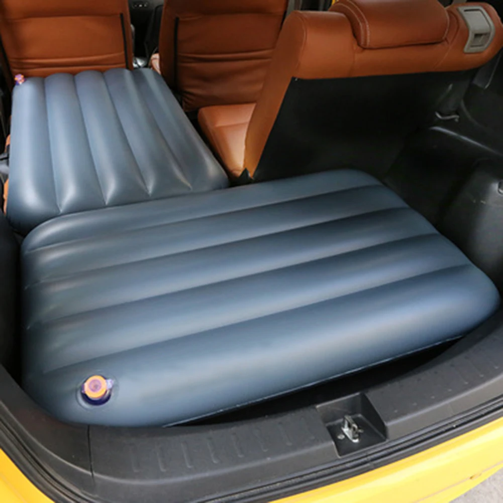 Car Iatable Mattress Portable Travel Camping Air Bed Foldable Trunk Cushion Auto Multifunction Gap Air Cushion Car Interior