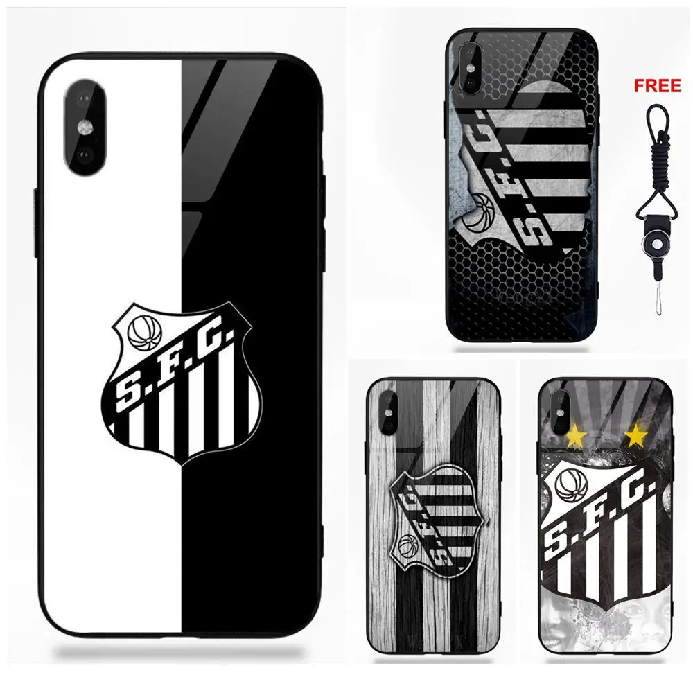 Для Apple iPhone 5 5C 5S SE 6 6S 7 8 Plus X XS Max XR Мягкий ТПУ оправа закаленное стекло Чехлы Fundas