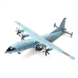1/100 Y-8 военный транспорт самолет коллекция самолет статическая модель подарок