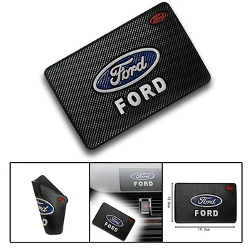 

1pc Hot Car Logo Anti Slip Mat Phone Holder Non-Slip Mat Non Slip Pad for Ford Logo 2 3 4 5 Mk2 Mk3 Mk4 Mk5 Mk7 Ranger Fiesta