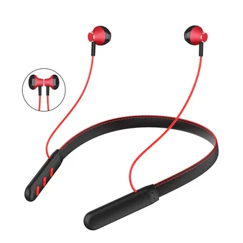 

1pc Bluetooth Headset Wireless Earphone Neckband Sport Stereo Retractable