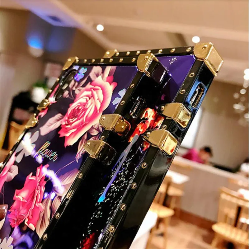 Selfan цветы глаз багажник телефон девчачий чехол для iPhone11 pro 7 8 Plus XR X XS XSMAX fundas роскошный для samsung S8plus S9 plus S10