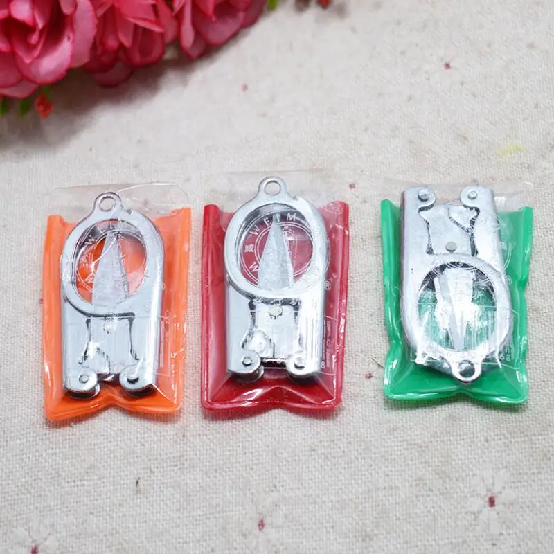 Home Portable Travel Trip Tool Folding Stainless Steel Scissors Mini Folding Scissors Wholesale LX8527