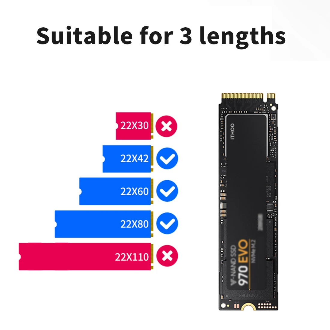 XT-XINTE NVME SSD корпус PCI-E M.2 для USB 3,1 type-C адаптер USB C 10 Гбит/с RTL9210 M2 M ключ PCIE жесткий диск внешний бокс