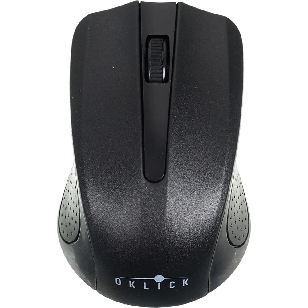 Мышь Oklick 485MW черный оптическая(1200dpi) беспроводная USB(2but