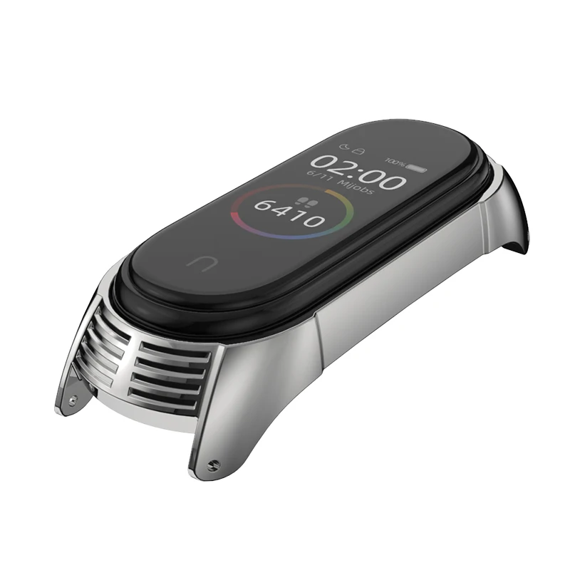 Mi jobs mi Band 4 3 ремешок на запястье металлический Безвинтовой браслет из нержавеющей стали для Xiaomi mi 4 3 Ремешок Браслет mi Band 4 3 браслеты
