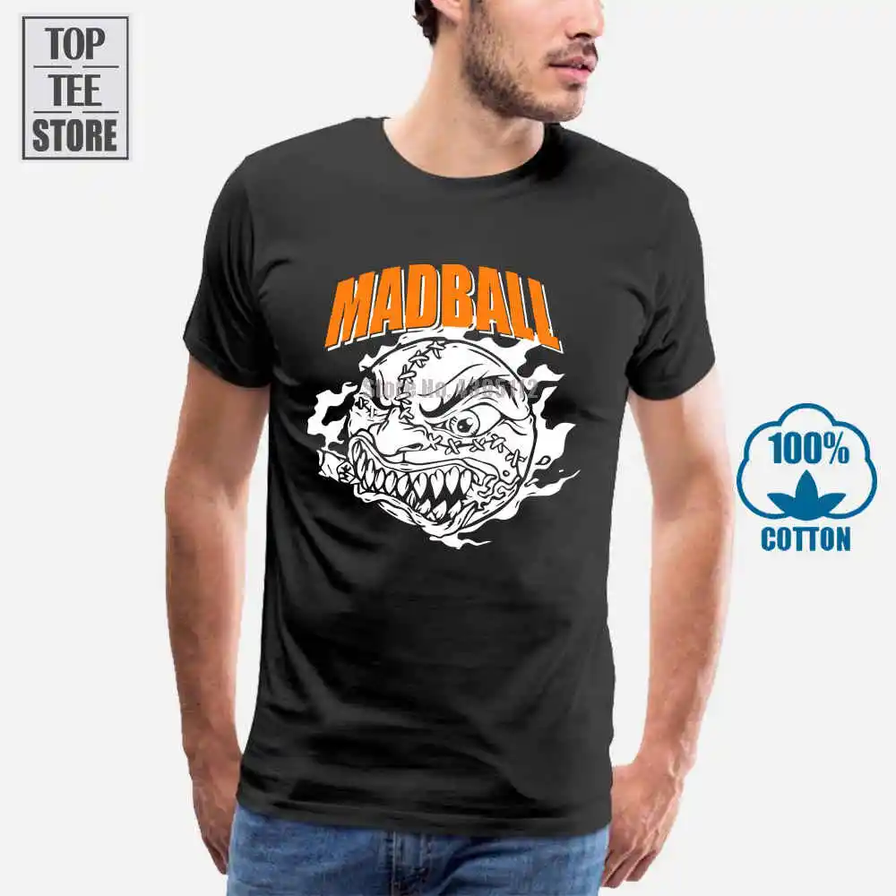 Herren футболка Madball классический мяч черный S 012133 | Мужская одежда