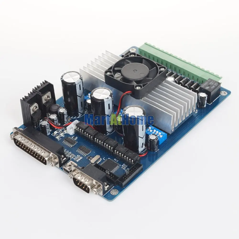 Intelligent CNC 3 Axis TB6560 Stepper Motor Driver Board Input DC 12~36V Output 3.5A PWM Can Drive 42 57 86 Stepper Motor