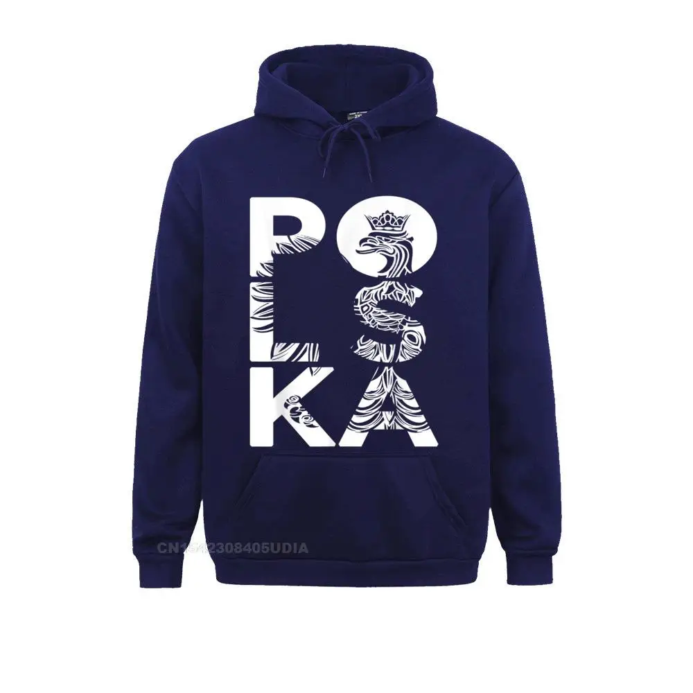 Funky Men Sweatshirts Long Sleeve Hoodies Sportswears Poland Original Crowned Eagle Polska Coat of Arms T-Shirt__B9975 Poland Original Crowned Eagle Polska Coat of Arms T-Shirt__B9975navy