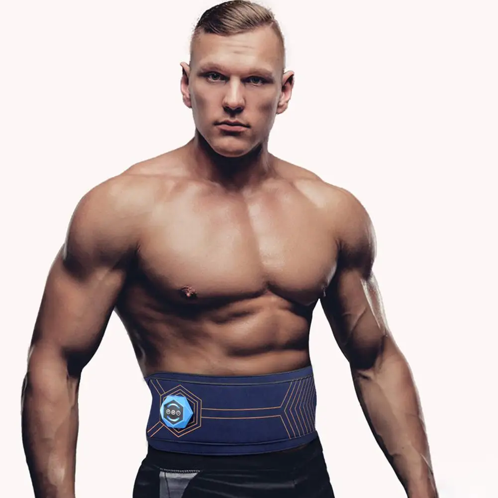 

Muscle Stimulator Trainer Smart Fitness Abdominal Training Electric Weight Loss Abs Toning Belt Slimming Belt Body Shaper