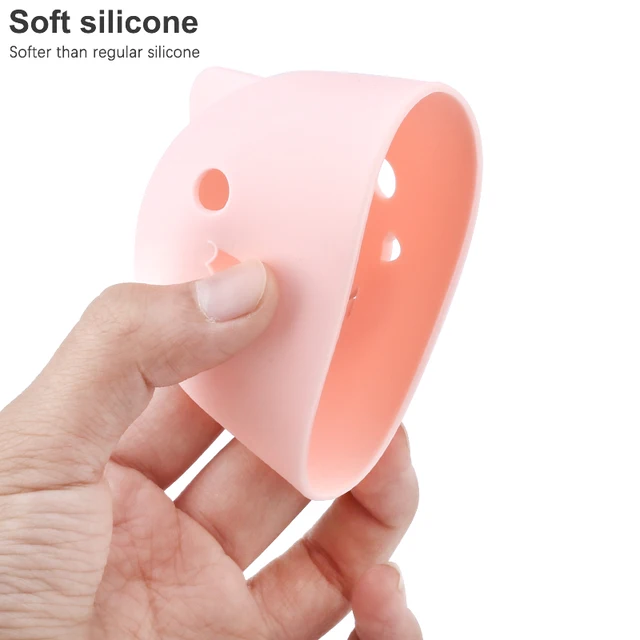 makeup sponge storage box dustproof silica gel puff storage box