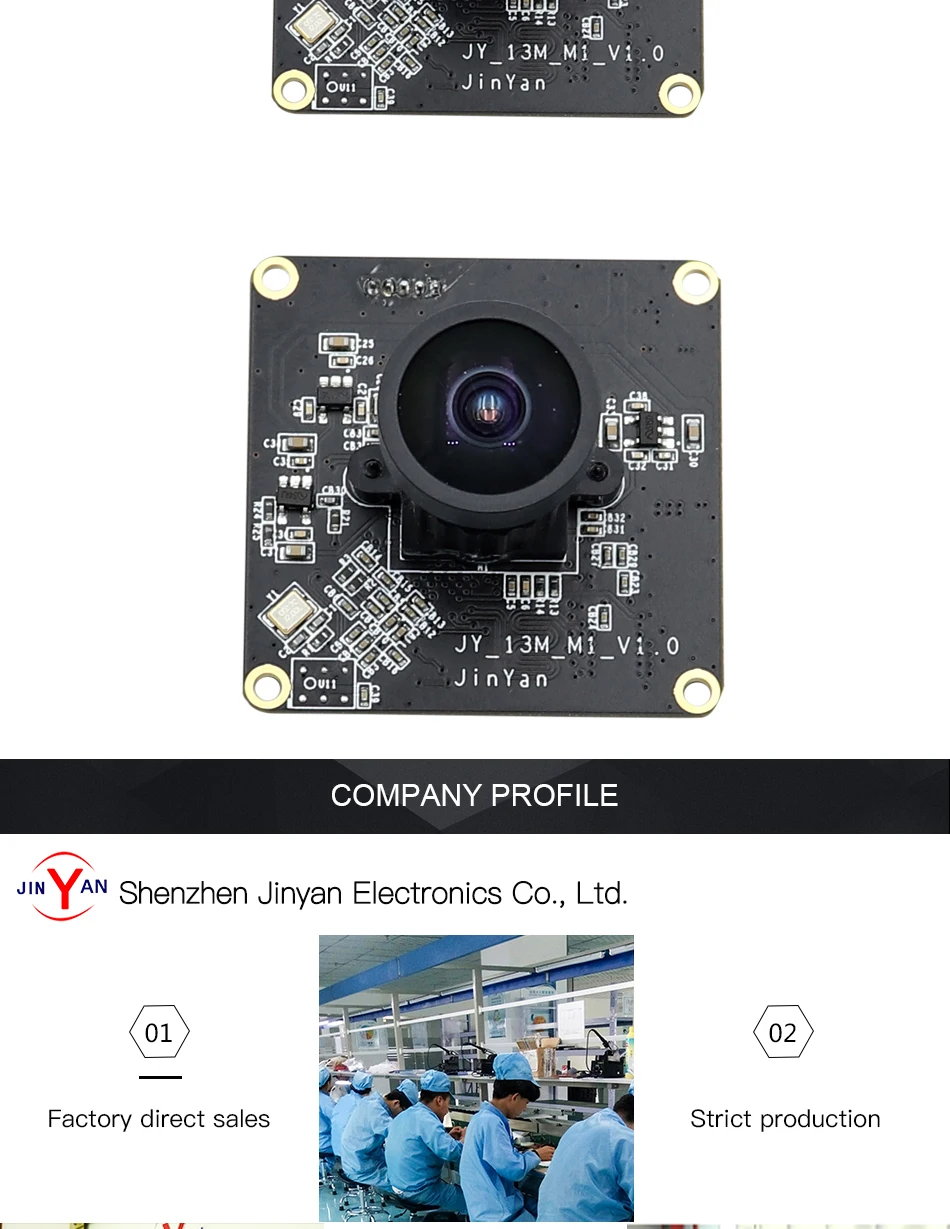JinYan 13 мегапикселей 4192x3104 yuv/mjpeg объектив 130 градусов SONY IMX214 CMOS UVC USB2.0 модуль камеры