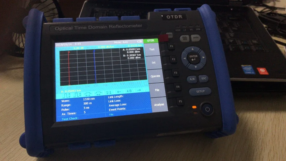 Волоконно-оптический OTDR JoinWit JW3302F-S2 1310/1550nm 37/35dB Оптический измеритель коэффициента отражения методом временных интервалов VFL функции прибор для визуального определения повреждения расположение