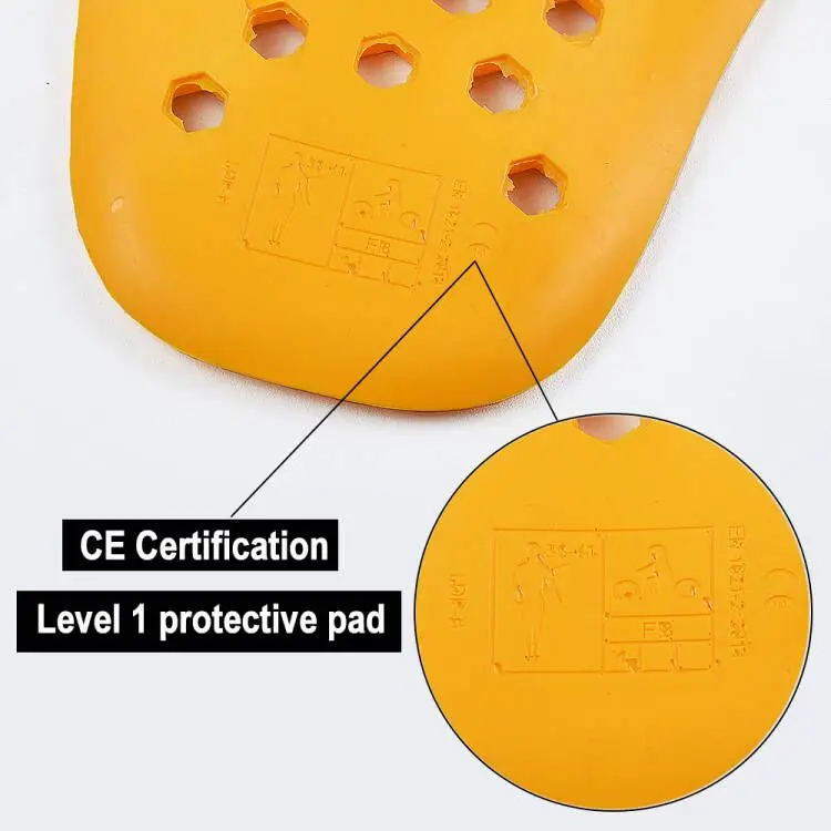 CE Approval Motorcycle Jacket Insert Protectors Armors Back Pad Protection Elbow Shoulder Chest Motocross Protective Gear