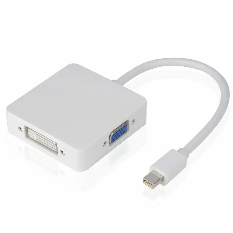 Адаптер портов дисплея кабели DP Thunderbolt к DVI VGA HDMI для MacBook