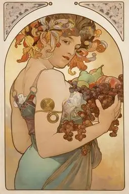 Alphonse Maria Mucha классические настенные Арт холст плакаты с живописью принты Современная живопись настенные картины для Гостиная hd-качество для домашнего декора - Цвет: AM015