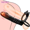 Double Penetration Vibrator Sex Toys Penis Strapon Dildo Vibrator Strap On Penis Anal Plug for Man Adult Sex Toys for Couples 1