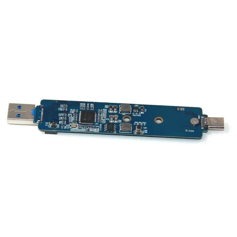 Алюминиевый сплав NVMe M.2 SSD для USB 3,1 внешний корпус PCI-E тип A/C мобильный твердотельный накопитель чехол-адаптер