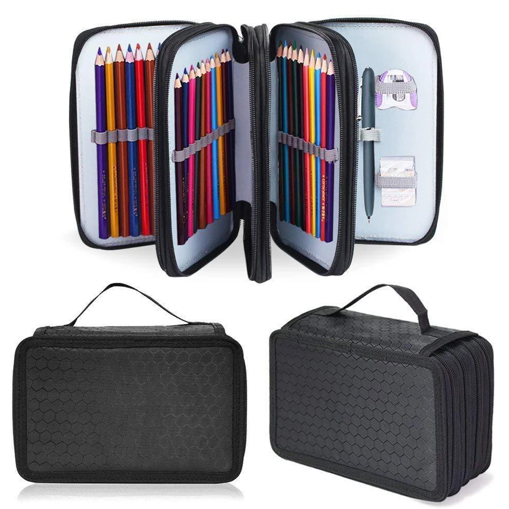 Художественный чехол карандаш для хранения с 72 отверстиями эскизная ручка