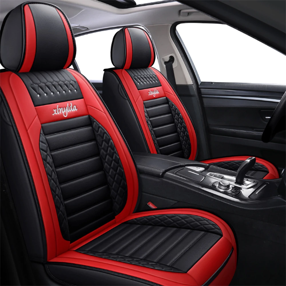 

Leather car seat covers for mitsubishi pajero 4 sport outlander xl asx montero lancer accessories 9 10 charisma seat protector