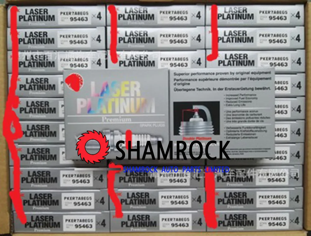 Лазер Teile двойной Платиновый Свеча зажигания PKER7A8EGS 95463 подходит для Aaudi A1 A4 Q2 Sseat Ibiza IV VVW Golf VII Passat Polo