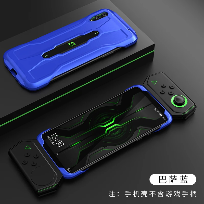 Blue Чехол GKK для Xiaomi BlackShark 2 Pro Чехол 3 в 1 противоударный без края Матовый Жесткий чехол для Black shark 2 pro Coque - Цвет: Blue