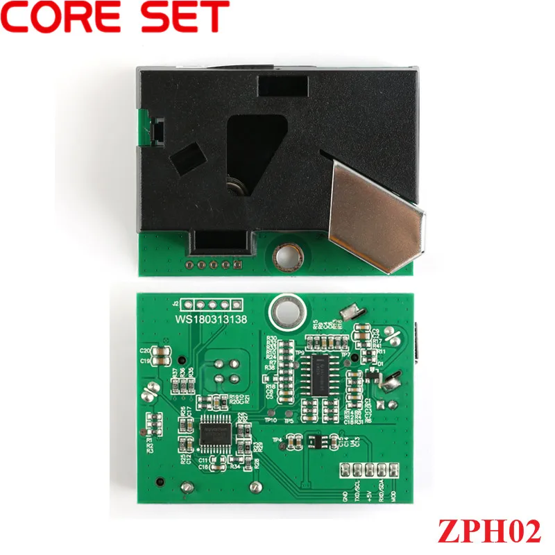 Датчик пыли ZPH02 VOC и PM2.5 лазерный модуль-датчик для бытовых очистителей DC 0 2-5 в