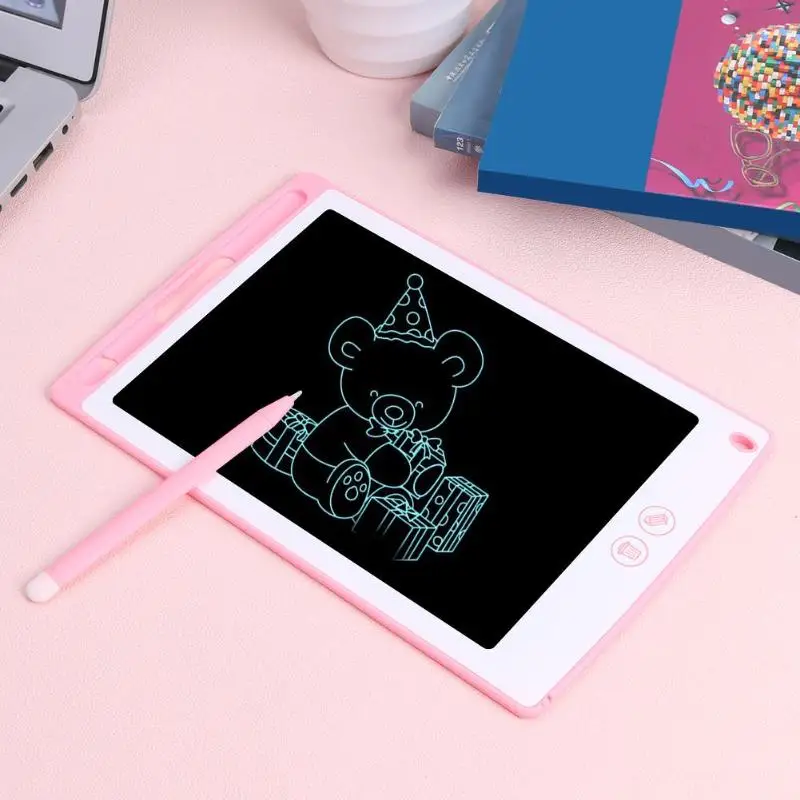10-ти дюймовый электронный ЖК-дисплей рукописный ввод Tablet ультра-тонкий Цвет Экран доска для рисования компактный дизайн светильник Вес надежность