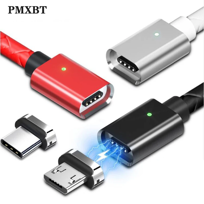 

Magnetic Cable Fast Charging USB Type C Cable Magnet Charger Adapter Data Charge Micro USB Cable Mobile Phone Cables USB C Cord