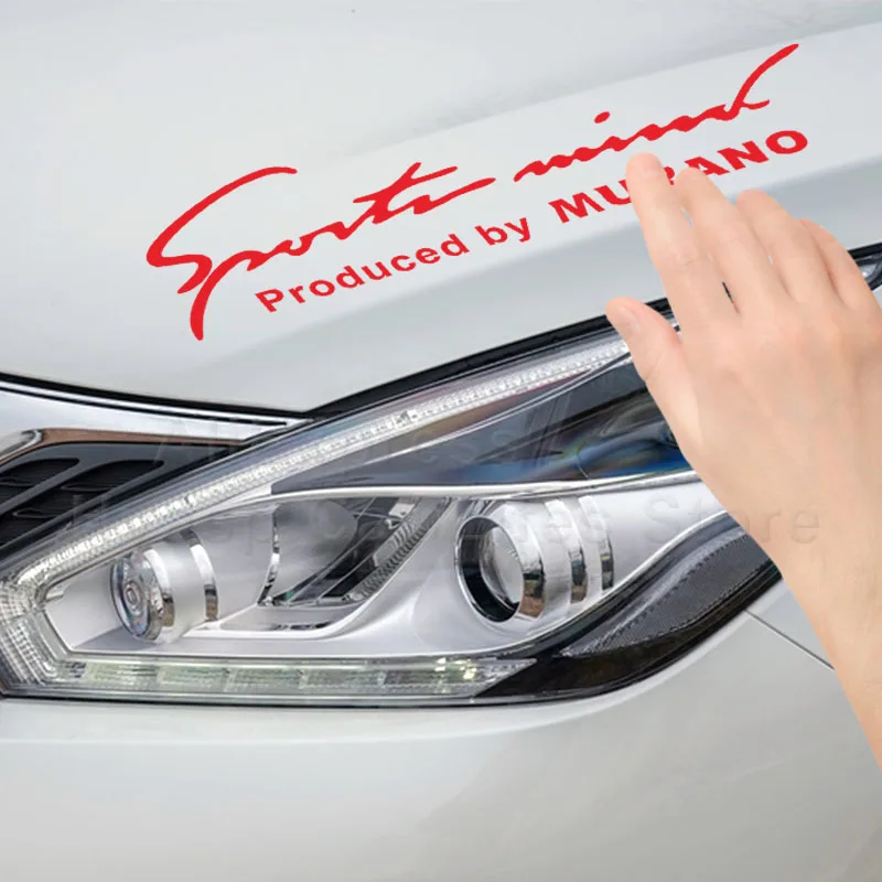 2 шт. Автомобильная Спортивная лампа-наклейка для Nissan Murano наклейка на бампер