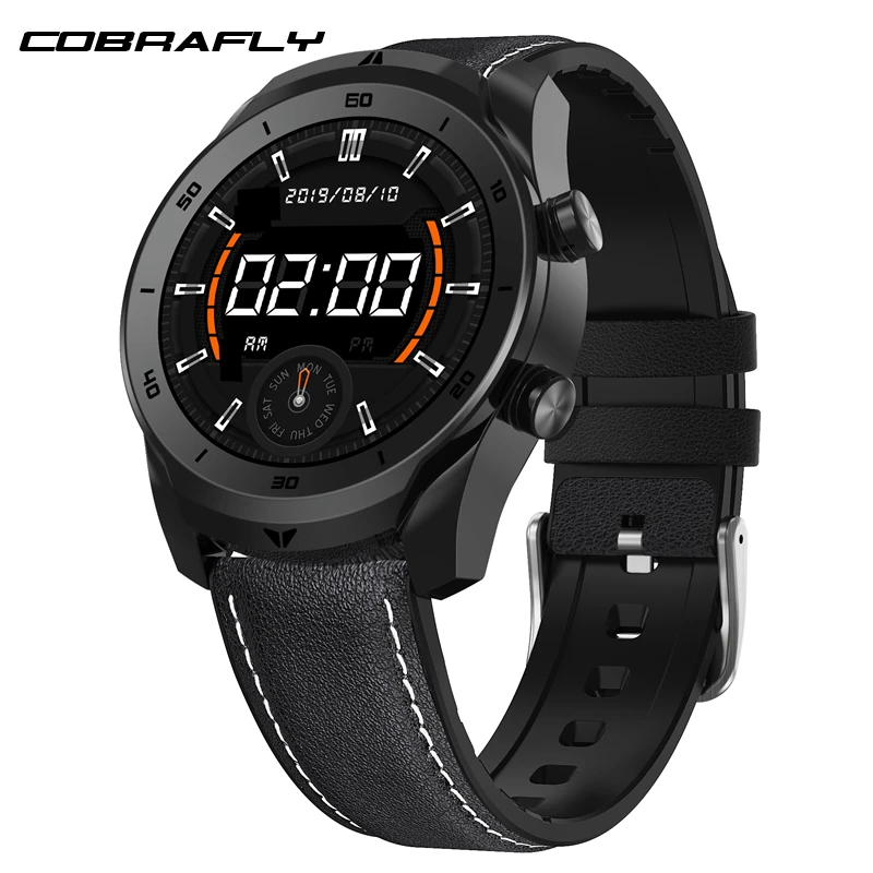 

Cobrafly DT79 Smart Watch BT Call 1.3 Inch Full Round Touch 360*360 IPS Screen ECG Heart Rate Monitoring Sports Fitness Watches