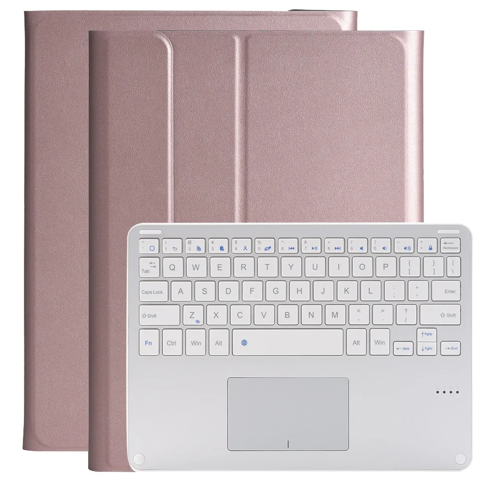 

For Huawei MatePad Pro 10.8 Inch Detachable Aluminum Alloy Touchpad Bluetooth Keyboard with PU Leather Tablet Protective Case