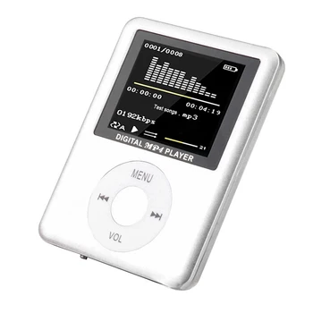 

2019 Brand New LCD Screen MP4 Music Player Third Generation Ultra Slim Media Player Support TF/SD Card