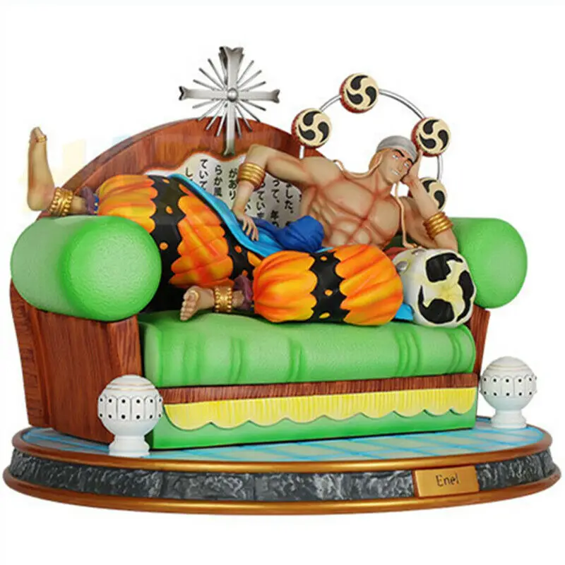 Аниме one piece God Enel 1/6 масштаб Смола Фигурка Статуя Модель игрушки коллекция аниме фигурка игрушки большая модель в коробке подарки