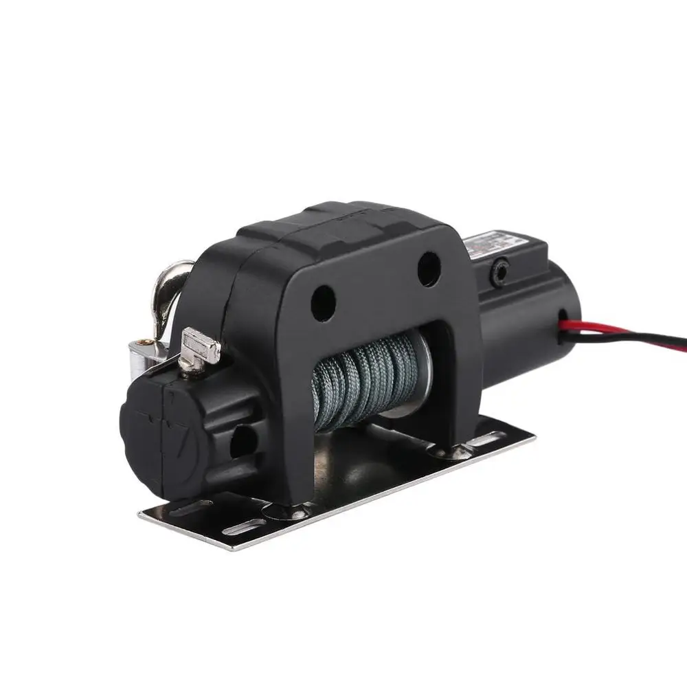 

Mini Electric Winch for 1/10 RC Car Crawler Off-road Model Vehicle Axial SCX10 RC4WD D90 D110 Tamiya CC01