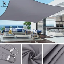 280GSM Impermeabile Tenda Parasole Tenda Da Sole A Vela Outdoor Garden Beach Camping Patio Piscina Sole Baldacchino Tenda Ripari Per Il Sole