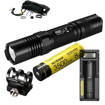 

NITECORE P10GT Tactical Flashlight CREE XP-L HI V3 LED max 900 lumen beam throw 286 meter torch + GM02