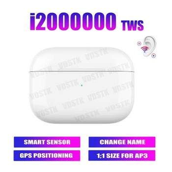 

i200000 TWS MX Pro wireless Bluetooth 5.0 earphone Smart Sensor+Change Name+GPS Positioning 8D bass PK i80 i2000 i9000 TWS