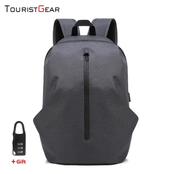 

Men's anti theft Backpack USB Notebook School Bags for boys waterproof Business 14 inch laptop backpack travel mochila escolar