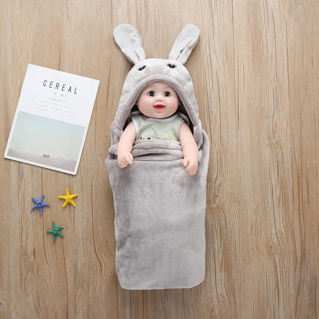 Милое плюшевое одеяло для новорожденных мальчиков и девочек с героями мультфильмов покрывало для сна Пеленка, новорожденный покрывало для фото Arrullo De Bebe