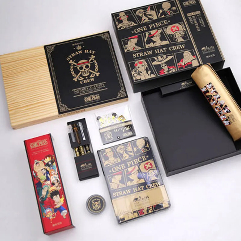 Yiwi-one Preço Hardcover Conjunto com Pen Bolsa Notebook Anime Alto Grau Caixa de Adesivo 20 ° Aniversário pc - Imagem 5