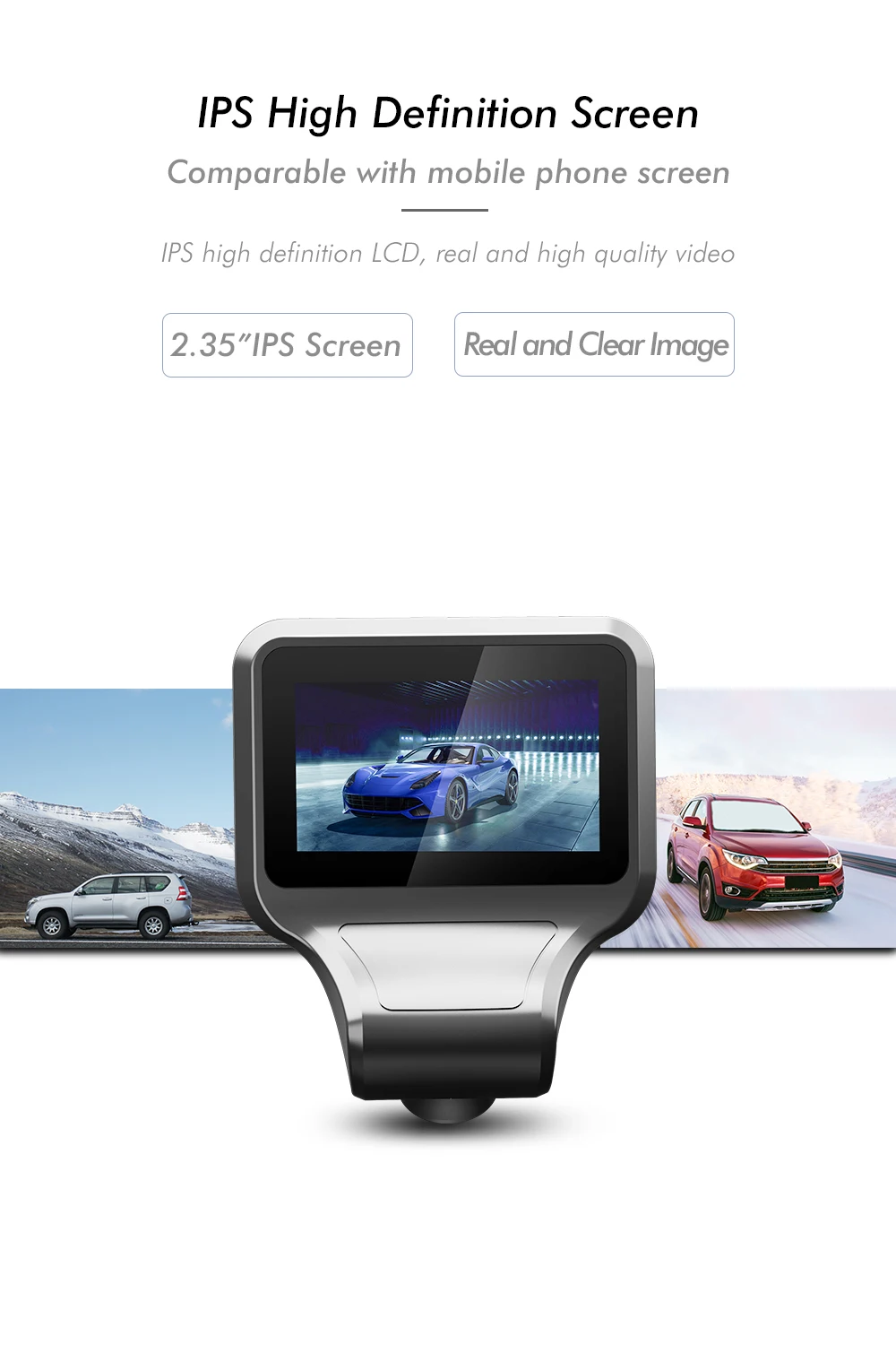 Xiaomi Mijia Mi Dash Cam Camera Anytek T99 1080P HD Driving Recorder G-sensor IPS Display F2.0 30 FPS Built-in speaker